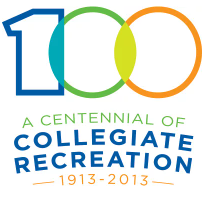 100 Years of Collegiate Recreation Logo